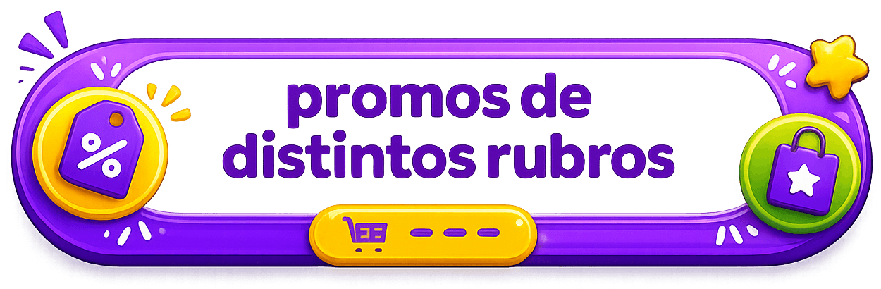 Ver promos de distintos rubros