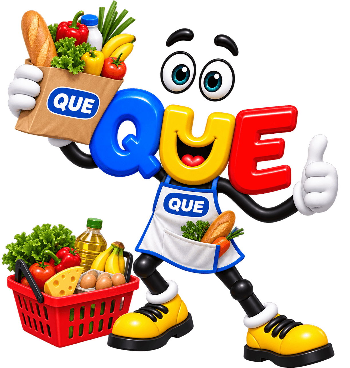 Mascota ¡quepromos! de alimentos