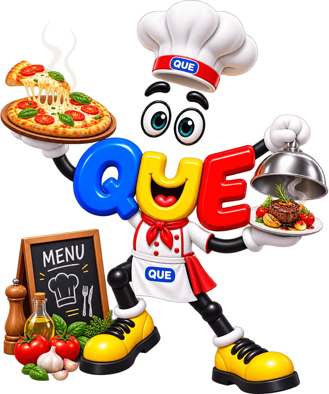 Mascota ¡quepromos! chef