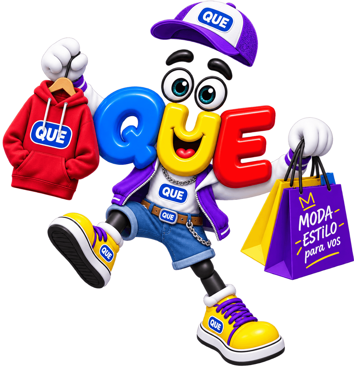 Mascota ¡quepromos! de indumentaria