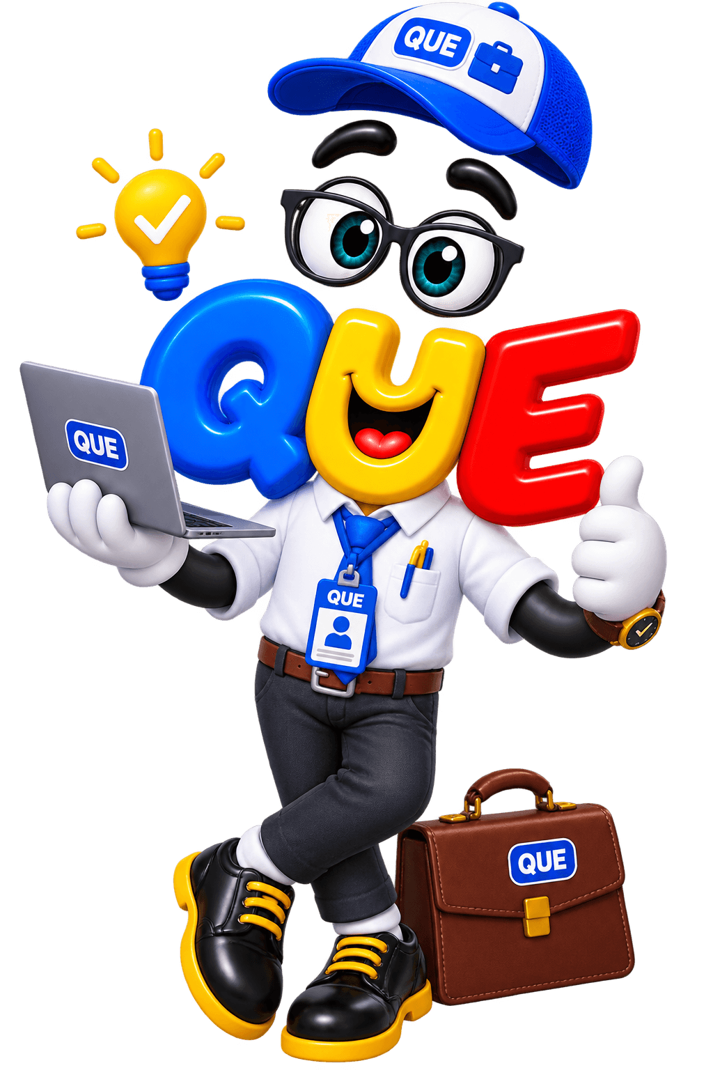 Mascota ¡quepromos! de servicios profesionales