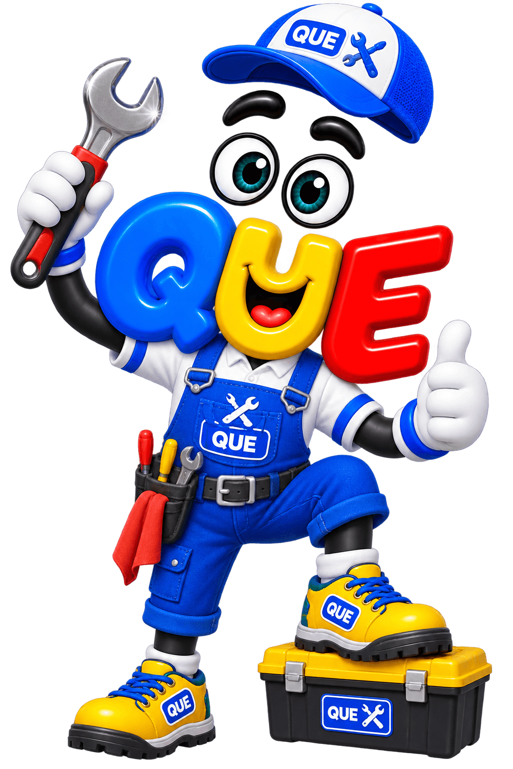 Mascota ¡quepromos! de servis y reparación
