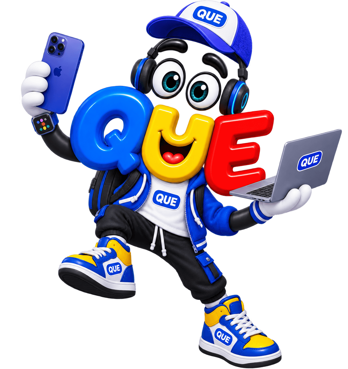 Mascota ¡quepromos! de tecnología
